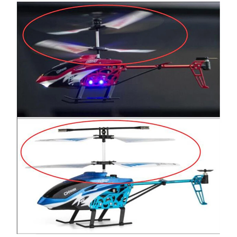 Hélices de Drone ABS 7.2/9cm Lot de 4 - Rouge, Jaune, Bourgogne