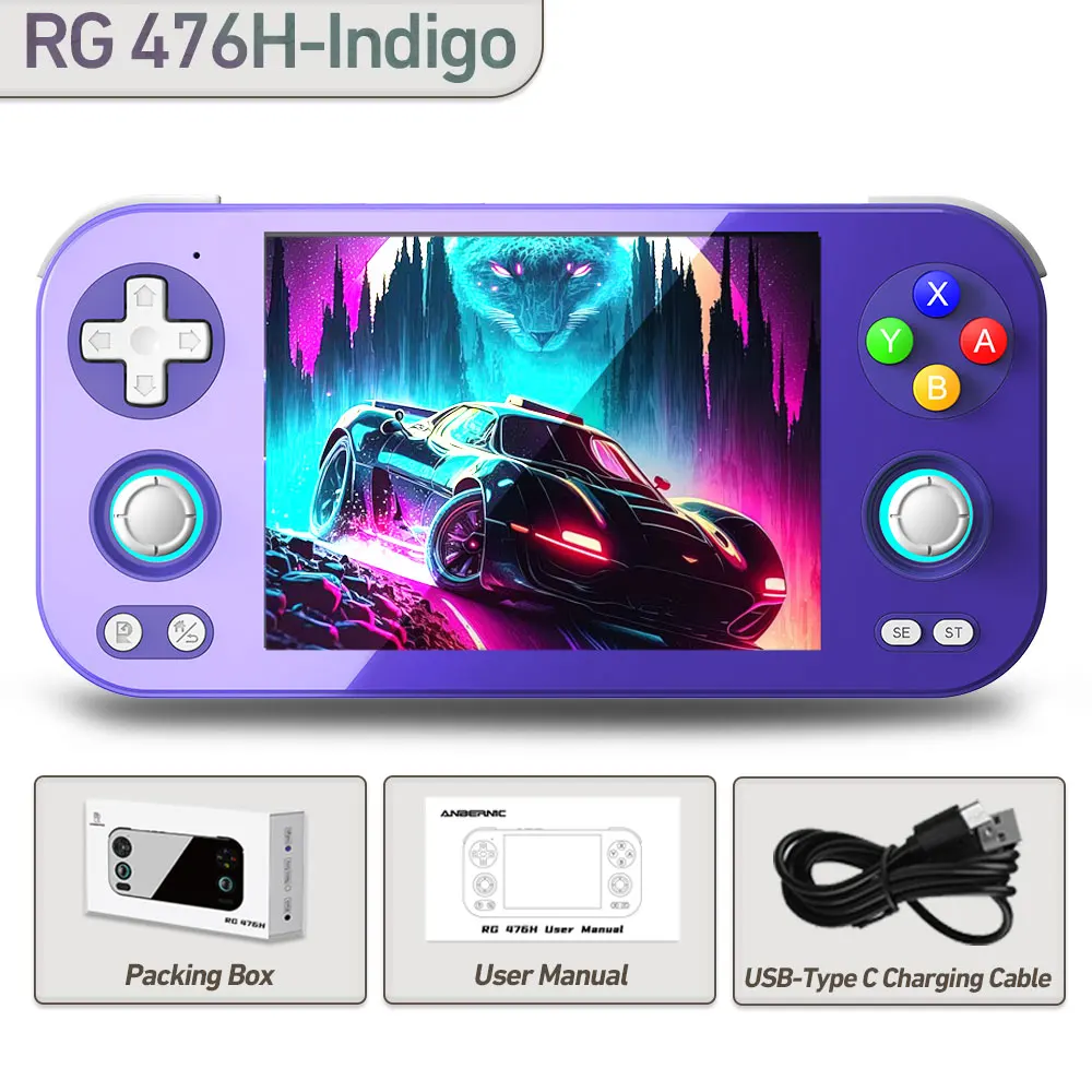 Anbernic RG 476H レトロ携帯ゲーム機 RG476H Android 13 Unisoc T820