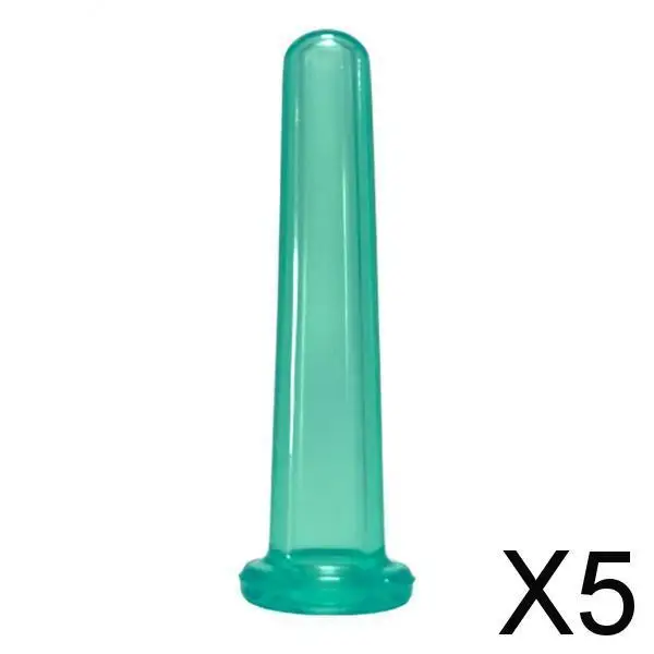 

5xmini, силиконовая фотография для массажа лица и глаз, зеленая 4