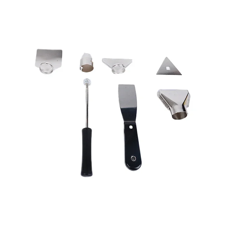 TEH 2000W Variable Temperature Hot Air Gun Kit With Scraper Blades Nozzles 220V Electric Hot Air Blower