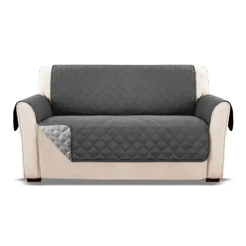 Waterproof Sofa Cover Quilted Anti-wear Couch Cover for Dog Pet Kids Recliner Armchair Furniture Slipcovers 1/2/3 Seater Protect sofa cover chair cover furniture cover