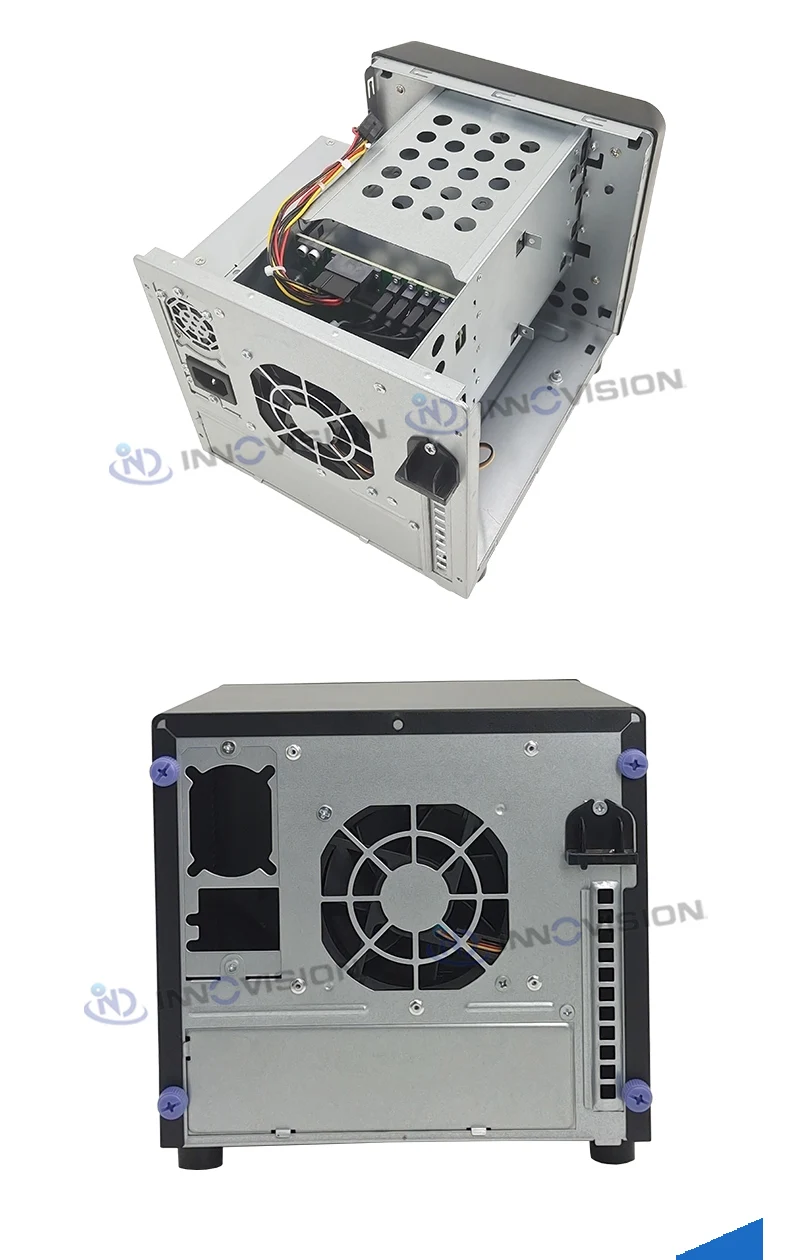 Bays Disk, NAS Case, Suporte Mini ITX, 2023, Novo