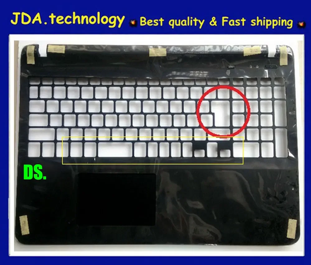 

New/Org Keyboard bezel for SONY Vaio Fit SVF15 SVF152 SVF153 JP laptop keyboard upper cover Palmrest with touchpad frame