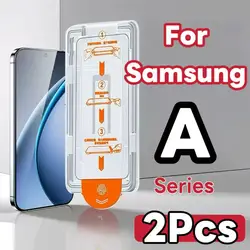 Premium Tempered Glass Screen Protector - 2 Pack - Galaxy A20
