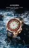 PINDU Men's Mechanical Fashion Watch NH35 Roulette Men's Top Brand Luxury Rotating Roulette Sapphire Glass Watch Waterproof 6