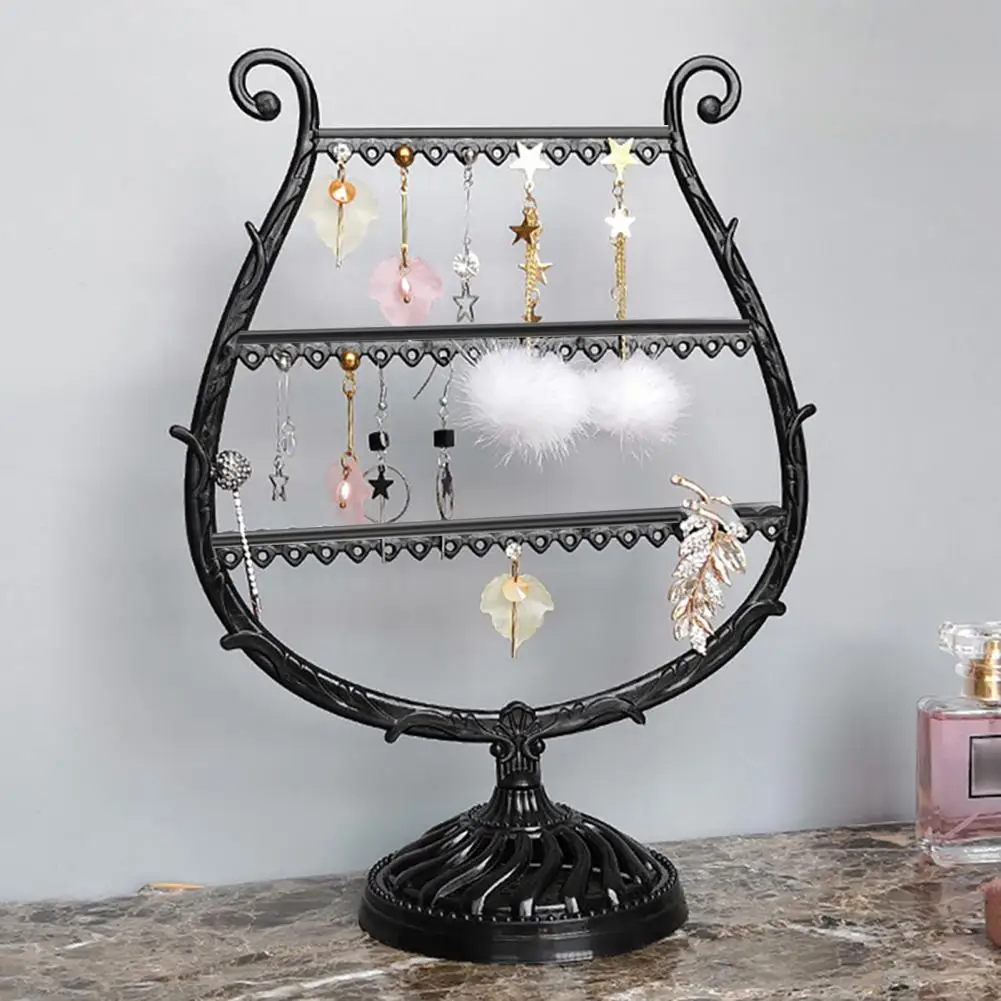 

Jewelry Storage Rack Compact Antler Tree Shape High Quality PP Creative Earrings Organizer for Bedroom