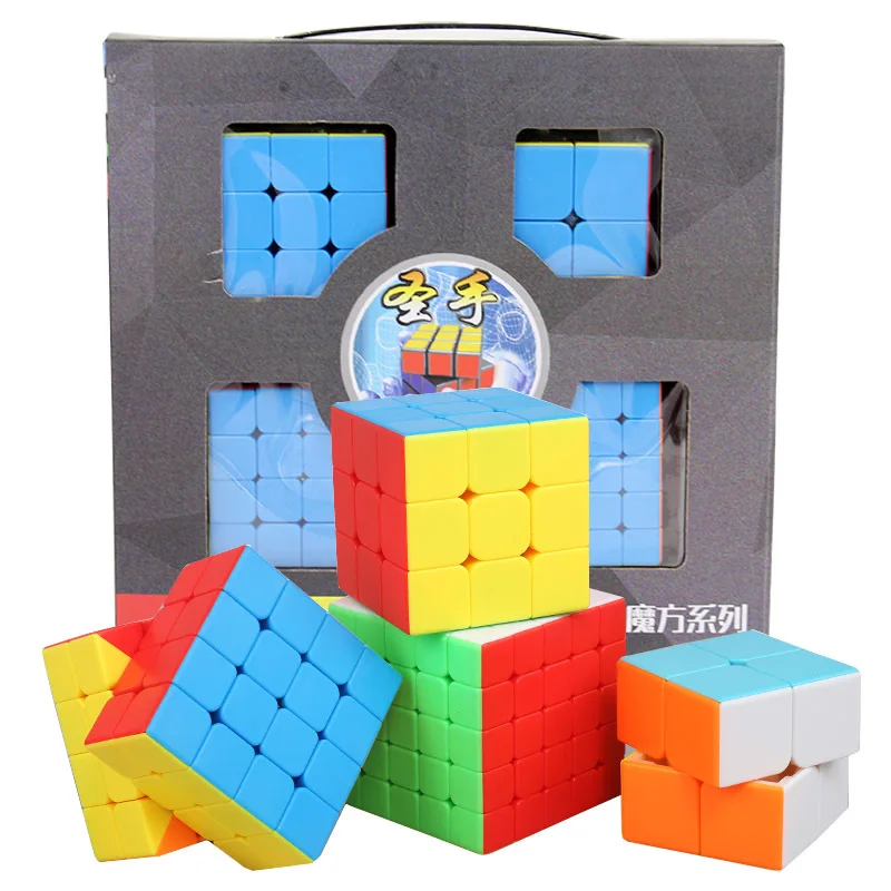 

Shengshou Legend 2x2 3x3 4x4 5x5 Stickerless Magic-Cube Game Professional Puzzle Rotating Smooth Cubos Magicos Toys for Children