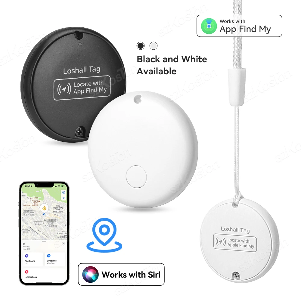 Security Bluetooth GPS Tag Based on Apple Find My app Anti-lose Tracker Sound Locating Message Reminder Alarm Device gps locator key finder anti lost tracker anti lose tracker item locator anti lost locator key chain locator Key Finder