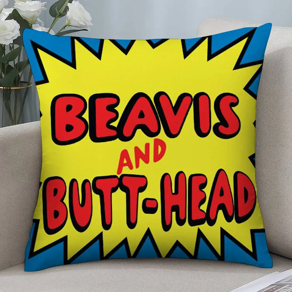 Funny B-Beavis and BUTT-HEAD Pillow Case image 10
