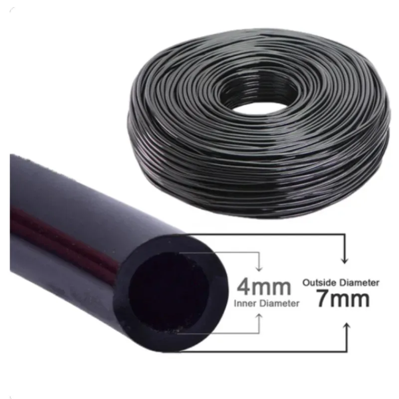 DIY 5-50m PVC Garden Watering Garden Hose 4/7mm Micro Irrigation Pipe Drip Watering Kits with Adjustable Drippers Punch Tool 2