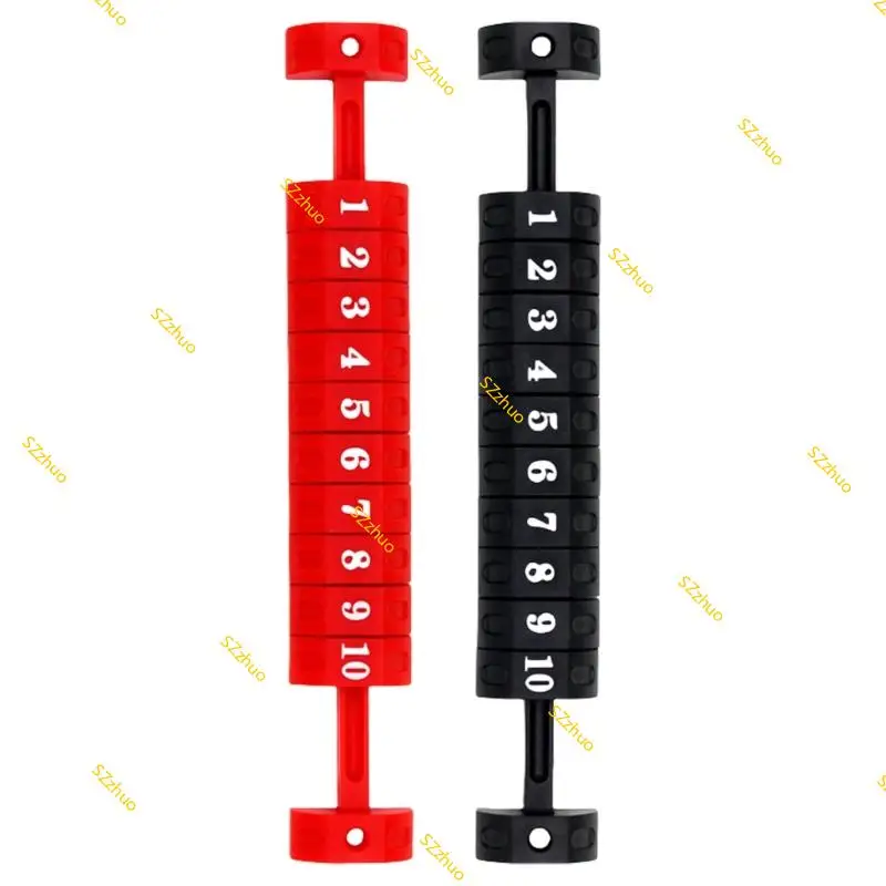 2Pcs 10 Numbers Scoring Counter Score Keepers for Foosball Table