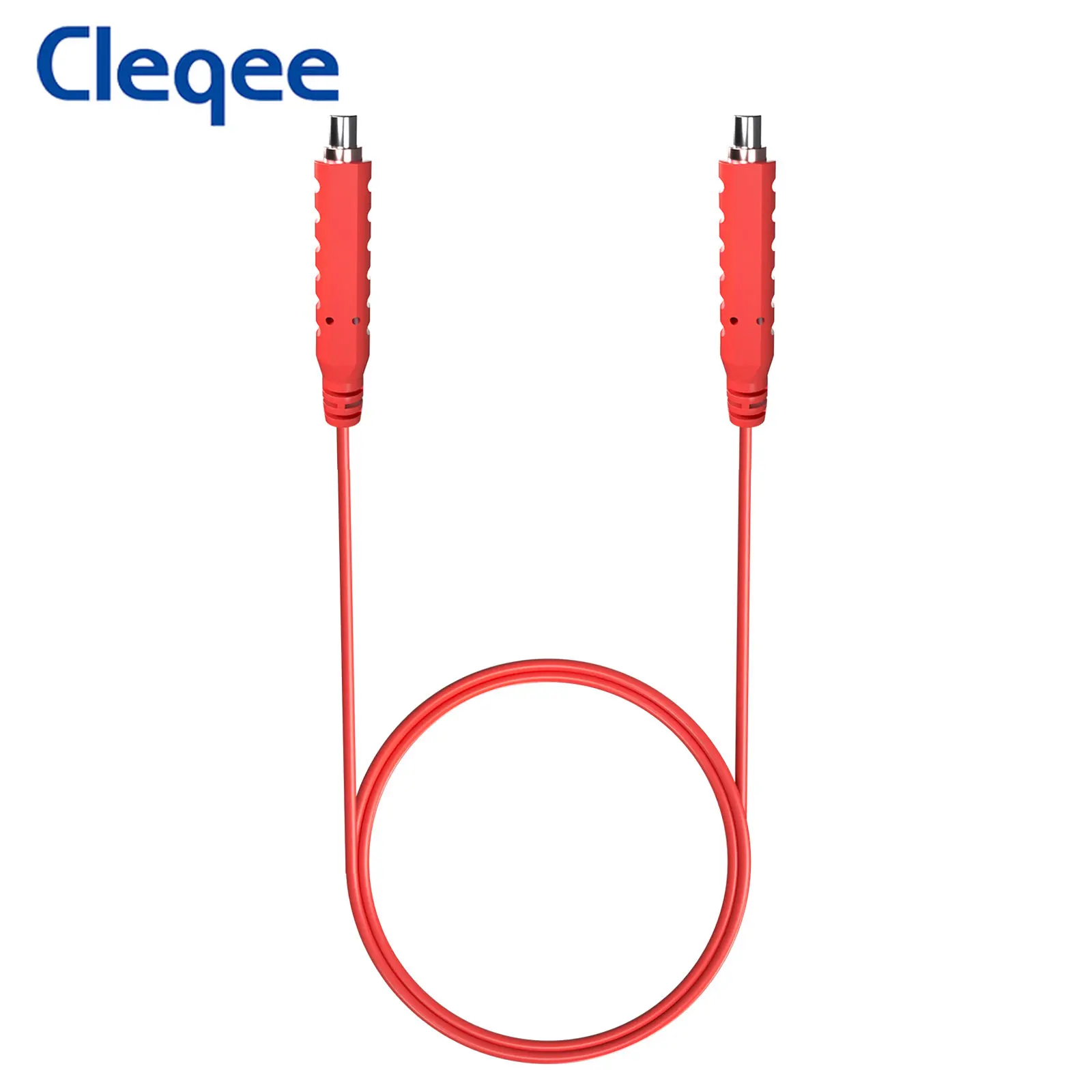 

Cleqee 1PC HVAC Wire Magnetic Test Leads 30V 5A Low Voltage Magnetic Jumper 20AWG Silicone Cable 1M Red T10005.1