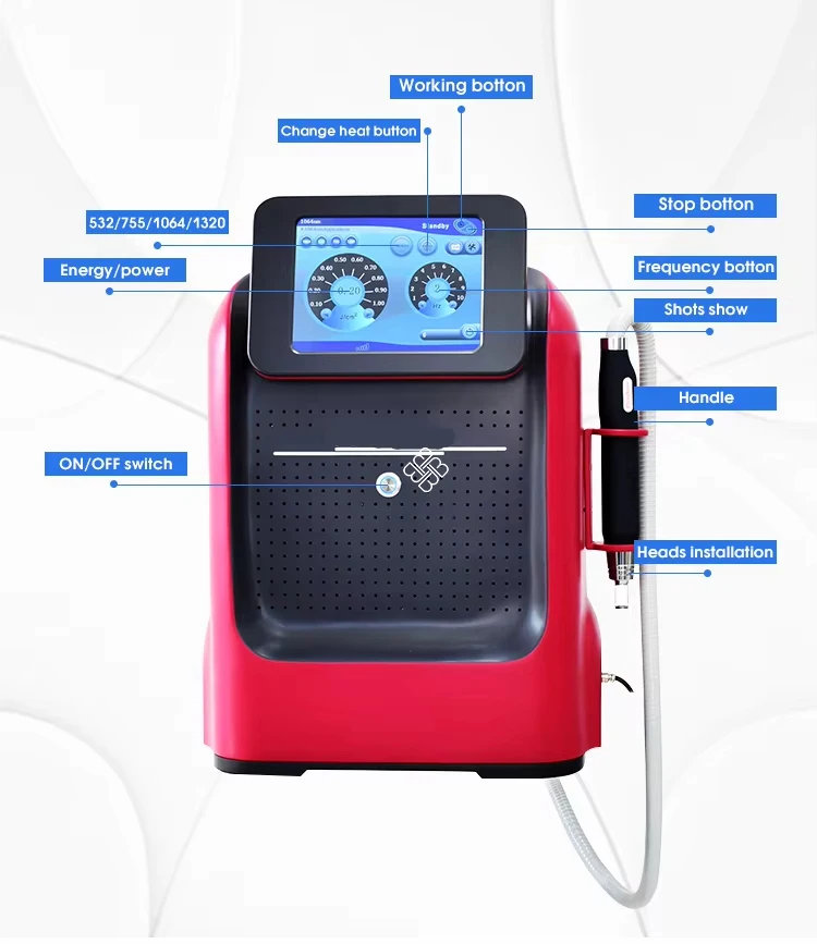 Picosure Laser Tattoo Removal Machine For Sale 8 <h3 class="features--headline">Features and benefits</h3> Safe and effective - non-invasive, high efficiency, minimal side effects Quick Treatment - process is quick,without significant downtime. Tattoo Removal - Effective for all skin types removes all ink colors Other skin treatment - Pigmentation correction, Skin rejuvenation, skin revitalization, acne scar removal <hr /> <h5></h5> <h5><span class="tw-text-2xl tw-font-bold" style="color: #99ccff;">IN STOCK READY TO SHIP</span></h5> <h5><span class="tw-text-2xl tw-font-bold" style="color: #99ccff;">1 YEAR WARRANTY + 3 YEAR TECH SUPPORT</span></h5> <h5><span class="tw-text-2xl tw-font-bold" style="color: #99ccff;">30 DAY MONEY-BACK AND <a href="https://salonmachines.com/refund_returns/">RETURN POLICY</a></span></h5> <h5><span class="tw-text-2xl tw-font-bold" style="color: #99ccff;">FREE WORLDWIDE SHIPPING <a href="https://salonmachines.com/shipping-policy/">SHIPPING POLICY</a> </span></h5> <h5><span class="tw-text-2xl tw-font-bold" style="color: #99ccff;">PROFESSIONAL BEAUTY <a href="https://salonmachines.com/">SALON MACHINES</a> EQUIPMENT</span></h5> <div class="product-block product-block--sales-point"></div> Picosure Laser Tattoo Removal Machine For Sale