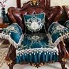 Chenille Fabric Sofa Cover Non-slip Cushion Home Living Room European Sofa Cover Jacquard Embroidery Slipcover Couch Protector 6