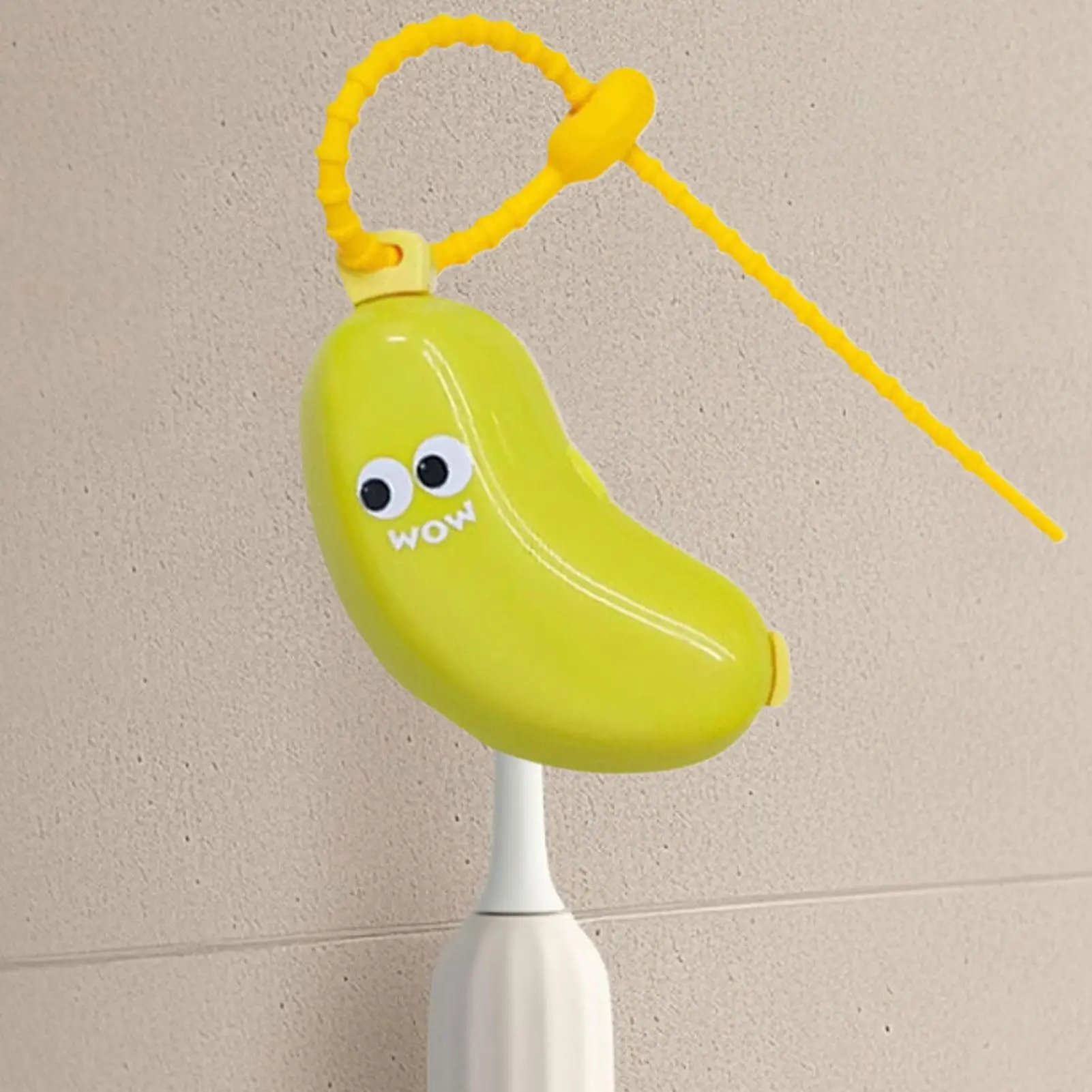 Toothbrush Covers Banana Shape toothbrush case travel storage box dustproof cover protective cover clip Toothbrush Head Covers