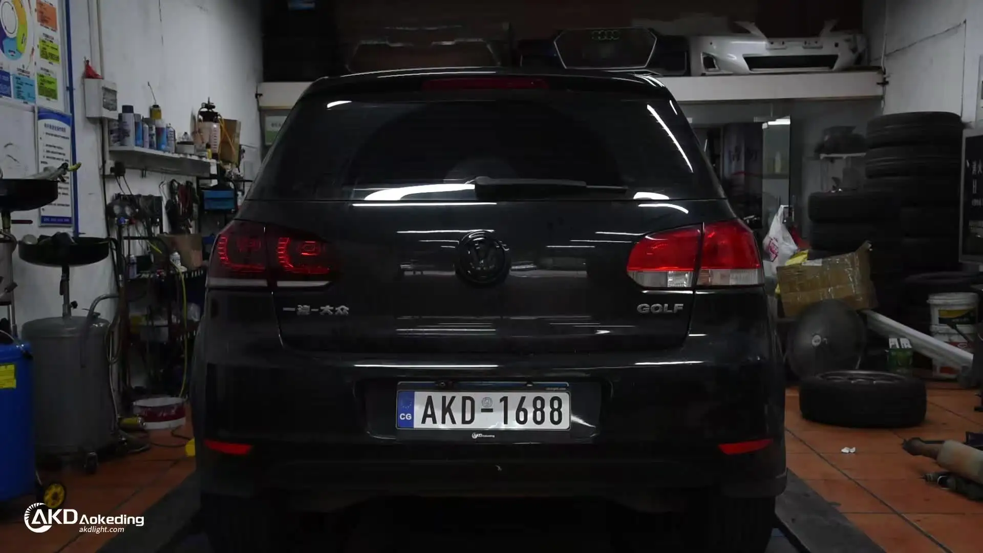 Задний фонарь для VW Golf 6 2009-2012 R20 MK6 автомобильные товары Светодиодные