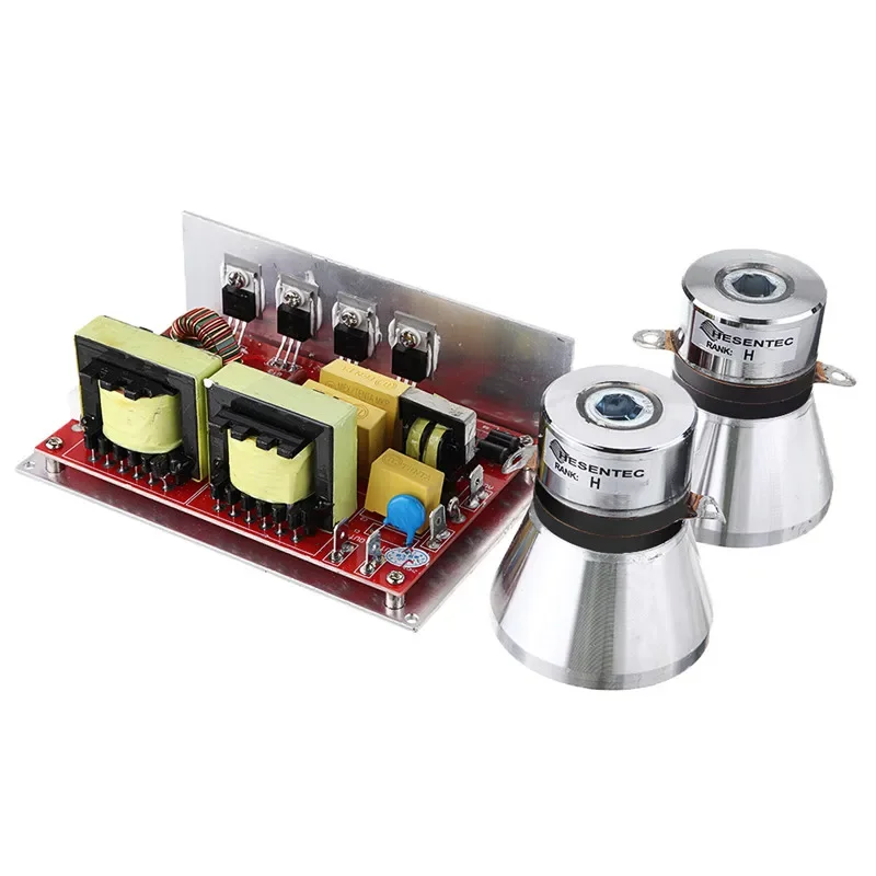 132x85x45mm 초음파 변환기 드라이버, PCB 발생기, 초음파 클리너용 초음파 변환기 포함, 28k, 40k, 100W, 50W