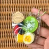 Simulation Fruit Bag Squeeze Toys Mini Blueberry Strawberry Kiwi Super Soft Pinch Decompression Toy Silicone Cartoon Fidget Toy 4