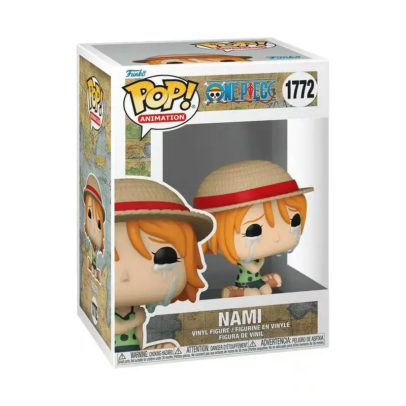thumbnail image 1 of Original One Piece Action Figure Luffy Yamato Roronoa Zoro Soba Mask Sugar Funko Pop Model Cute Doll Collect Decoration Toy Gift, 1 of 5