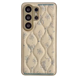 Luxury Cute Flower Leather Phone Case Cover - Galaxy S26Plus (Case)