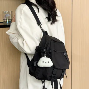 Mini zaino alla moda Kawaii, borsa a tracolla da donna per ragazze adolescenti, zaino piccolo multifunzione, zaini da viaggio per signore
