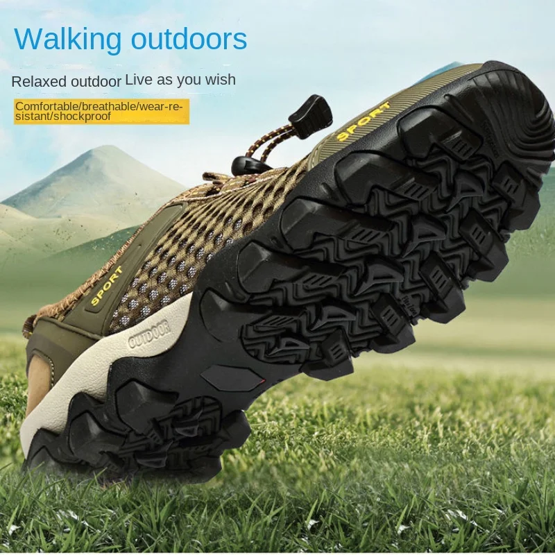 Hiking Shoes Men Summer Beach Outdoor Sandals Climbing Trekking Trainers Outdoor SnerkersFashion Casual Wading Shoes water shoes summer sandals water sports shoes beach sandals