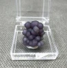 Natural grape agate mineral specimen + box sie 3.4 cm + healing quartz crystals and stones rock gemstone 4