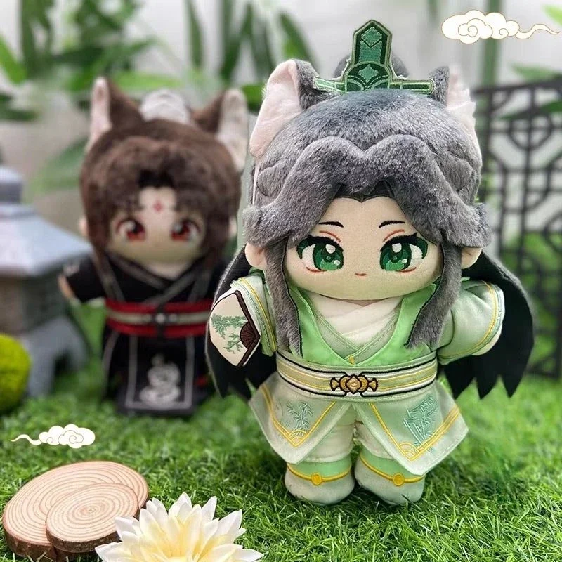 

Куклы 12 см/20 см, подарок, оригинальная самоспасательная система злодей, Shen Qingqiu Luo Ice River плюшевая анимэ кукла, хлопковая кукла