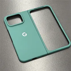 Ultra-Thin Matte Hard PC Flip Phone Cover - Full Protective Bumper for Pixel 9 Pro Fold (Green)