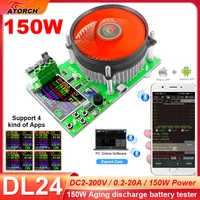 DL24 150W 20A DC Power USB Tester Electronic Load Lithium Battery Capacity Monitor Discharge Meter Supply Checker With APP 1