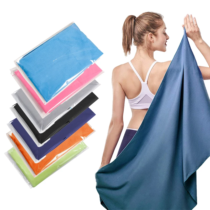 

Large Size Microfiber Towels for Travel Sports Fast Drying Super Absorbent Ultra Soft Jogging Gym Beach Swimming Yoga Towel