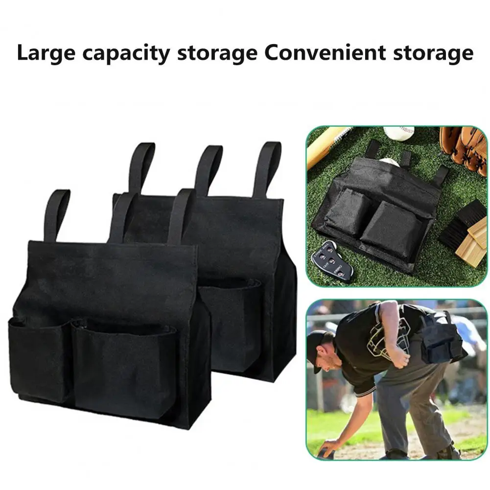 Referee Bag Oxford Cloth Convenient Easy to Carry Wear-resistant Golf Baseball Storage Pouch for Equipment