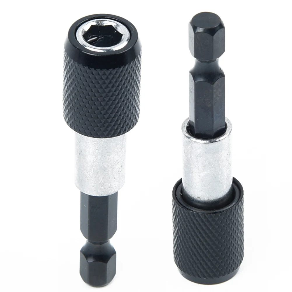 Magnetischer 1/4 Zoll 60 mm Schaft Schraubendreher-Bithalter Schnellspanner Bohrer Umwandlung Elektrischer Wechseladapter Konverter – Detail 17