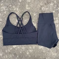 Black yoga set