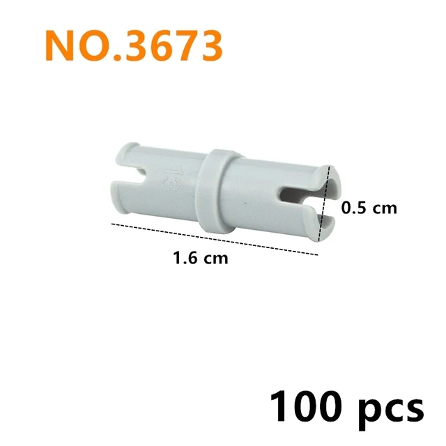 Enhanced Building Block Connector Accessories - Technical Parts for Creative Construction Toys