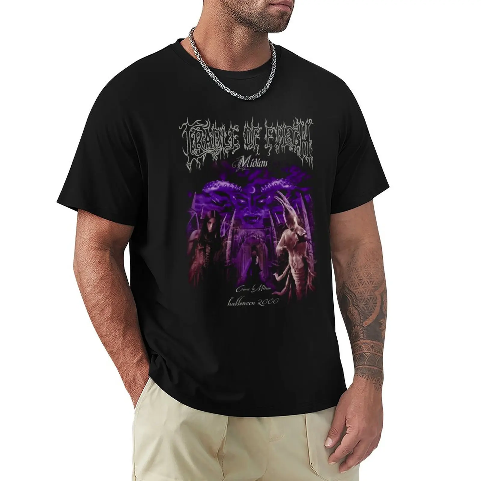 

Vintage Retro Cradle Of Filth Special Present Gifts Best Men T-Shirt sweat shirt quick drying shirt Men's t-shirt