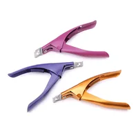 1PC Nail Art Clipper Special Type U Word Acrylic Gel French False Nail Tips Cutter Clipper Edge Cutters Manicure Stainless Steel 1