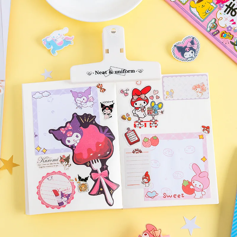 Sanrio Stickers 24 Pcs Hello Kitty Stickers Kids Scrapbooking Diy Card  Sticker Book Skateboard Diy Decoration Water Bottles Toys