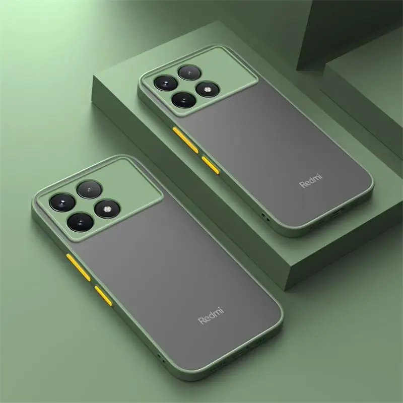 Matte Translucent Hard Protective Phone Case - Premium PC Bumper Design