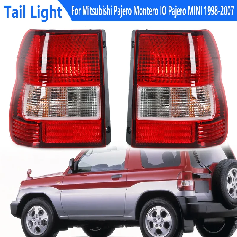 

Задний фонарь для Mitsubishi Pajero Montero IO Pajero MINI 1998-2007, задний фонарь, стоп-сигнал MR535073 MR535074