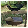 Traveler  hammock bottom mosquito cover outdoor hammock detachable mosquito net camping hammock quick opening mosquito net 3