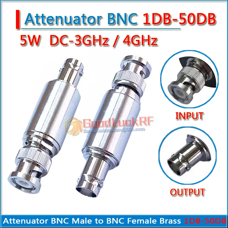 Q9BNCattenuator5W03GHz4GHzBNCMaletoBNCFemaleRFConnection1