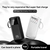 200000mAh 120W Power Bank Super Fast Charging Power Bank Portable Mobile Power Digital Display 4 Wire For iPhone Samsung Xiaomi 2