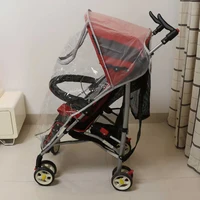 Lightweight Stroller Pushchair Accessories Rain Cover Wind Dust Shield Raincoat Necessary Baby Outdoor Stroller Gadgets