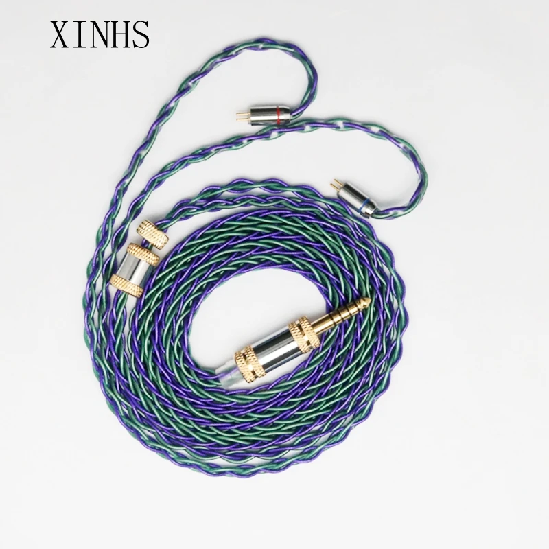 

XINHS 8-strand single crystal copper silver foil wire hybrid cable
