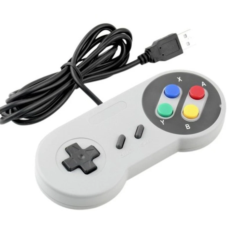 1pcs Wired Super USB Controller Gamepad Joysticks Classic Joypad for