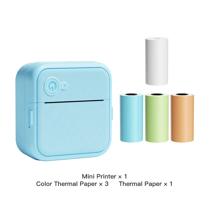 Dolewa D8 draagbare thermische sticker- en papierprinter, mini-etikettenprinter, fotoprinter, ideaal als cadeau._voghion.com