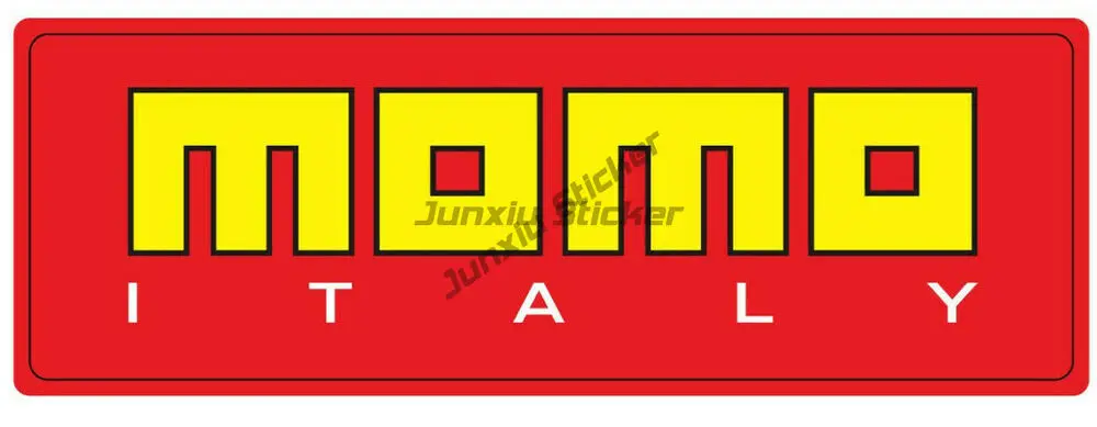 

MOMO Italy Racing decals/sticker die-cutting- for Laptops Tumblers Windows Cars Trucks Walls Motorcycle Stickers Decoration