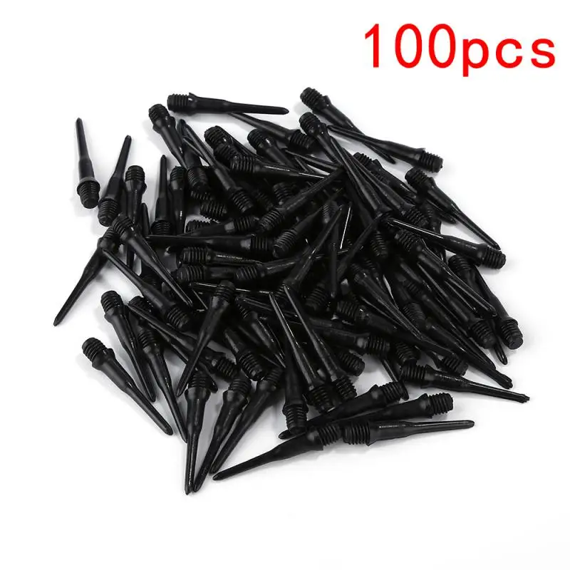 100Pcs Hoge Precisie Elektronische Dart Plastic Professionele Dart Duurzaam Soft Tip Punten Naald Vervanging Set Darts Accessoires