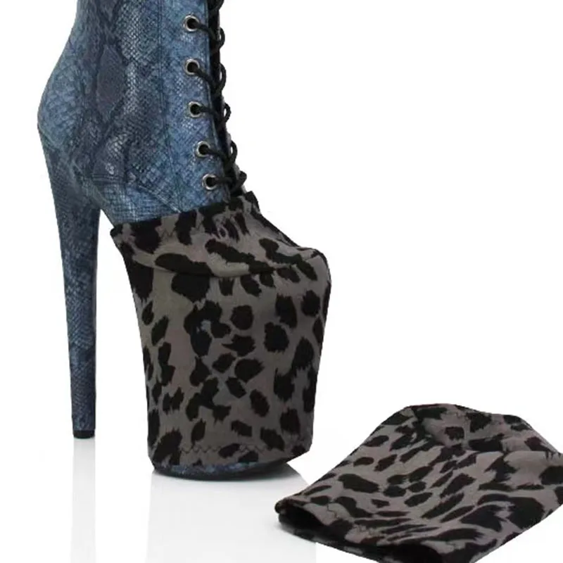 Shoe Covers Pole Dance High Heel Sandal Boots Single